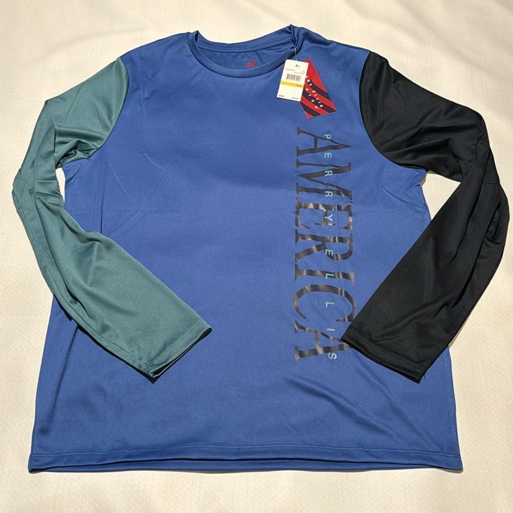 Swim Shirt Mens Medium Perry Ellis
